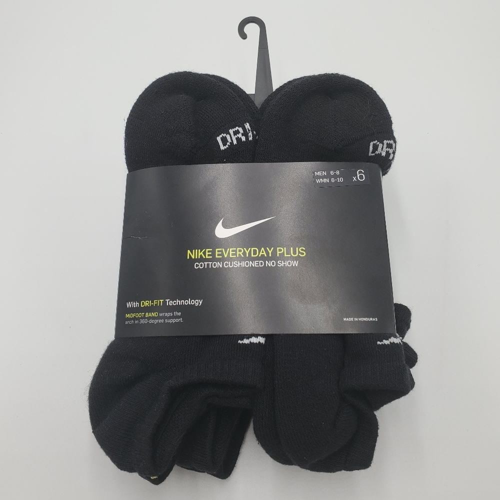 Nike Everyday plus cotton cushioned no show socks - Picture 1 of 10